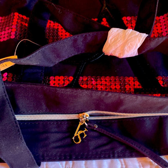 Victoria’s Secret Sequin Tote NWT - Picture 5 of 8
